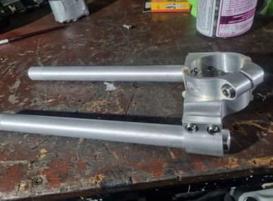 52mm Billet Clip ons