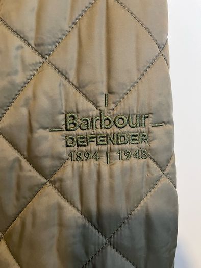 Rare Barbour Land Rover Defender Quilted Jacket