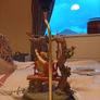 Vintage DeCaprio Collection Figurine Table Lamp with Original Shade Image 4