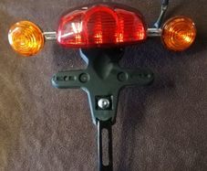 Triumph Bonneville T100/120 tail light assembly