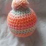 Handmade baby girls hat's 0-3 months Image 5