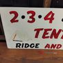 Vintage Hand Painted Wood Sign Image 2