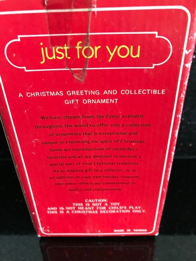 Vintage Ceramic Musical Santa