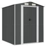 Garden Shed Anthracite 192x274x223 cm Galvanised Steel Image 2