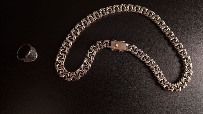 silver 925 handmade chain