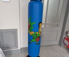 Kids punch bag and gloves