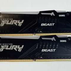 Ddr5 Ram 16gb (2x8gb) Cl40 6000mhz Kingston Fury Rgb Xmp Desktop