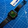 New Casio Royale AE1200 Mod - Custom Fallout Pip-Boy Theme - Black/ Green Strap Image 2