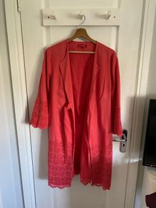 Derhy ladies coral jacket size L