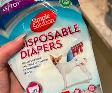 Disposable Dog Diapers XS Female