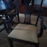 mahogany dining table and 6 chairs Image 3