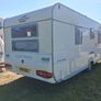 Fleetwood 6 berth caravan with fixed bunk beds Image 2