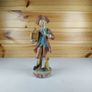 Victorian Man With Bird And Cage Figurine Vintage Image 2