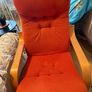 ikea fabric armchair cushion chair seat Image 3