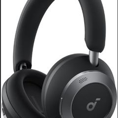 soundcore Space One Pro by Anker, Adaptive Active Noise Cancelling Headphones, Super Foldable Design, 60H Lossless Audio, Ultra-Fast Charging, Hi-Res Wireless Audio with LDAC, Comfortable Fit