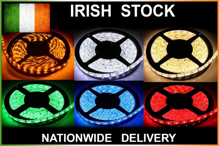 5M SMD 3528 RGB 300 LED Strip Waterproof + Power supply + Music Controller