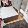 4ft double bed - Base and headboard Image 2