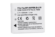 NP-40 - D-L18 - SLB0737 - KLIC 7005 Battery for Fuji Pentax Samsung Kodak