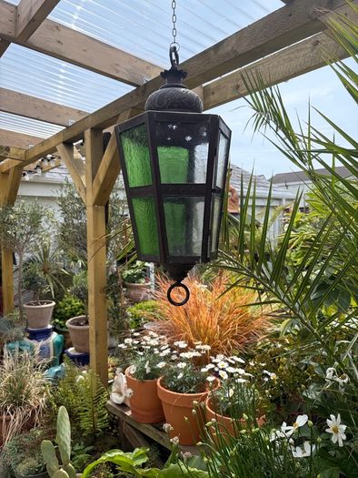 Large Antique Candle Lantern