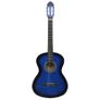 Classical Guitar for Beginner with Bag Blue 4/4 39" Image 3