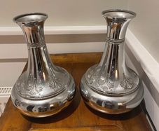 Beldray antique brass vases