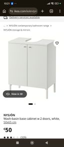 Bathroom sink cabinet