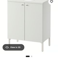 Bathroom sink cabinet