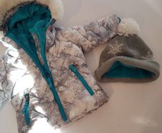 Ski Jacket and hat set