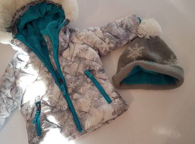 Ski Jacket and hat set
