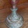 vintage French copper/brass oil lamp Image 3