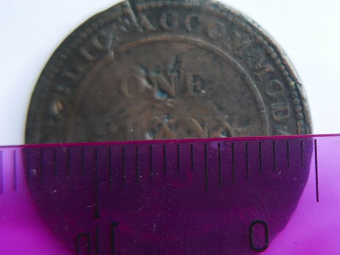 1812 One Penny Token Birmingham Union Copper Company