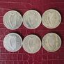 IRELAND Half Crown silver coins, 75% of silver in each Image 3