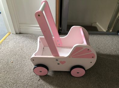 Aldi wooden toy pram