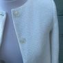 Off white jacket. Size 10 Image 2