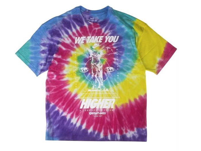 Nike We Take You Higher Tie-dye T-shirt Xl