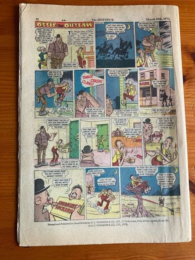 Comics: 'The Hotspur' 1973 (17 numbers)