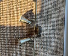 Spot light track antique brass