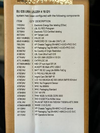 Brand New Hp Probook 4 G1i Ai Laptop - Utra 5 225h - 16gb Ram - 512gb Ssd - Windows 11 Pro