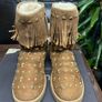 UGG & Jimmy Choo Starlit Chestnut Studded Boots Image 2