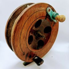 antique fishing reel