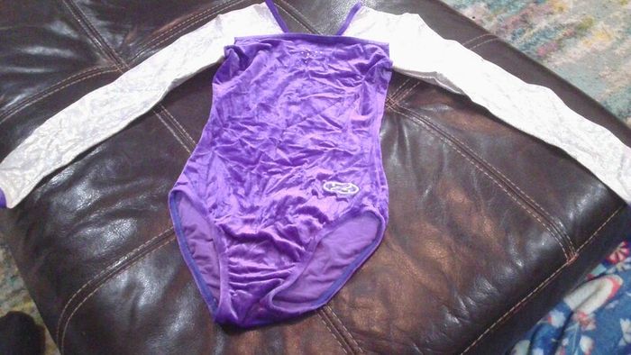 Three leotards for gymnastics