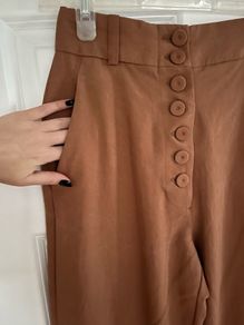 Mango high waist trousers