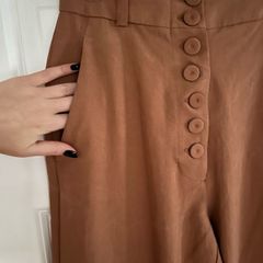 Mango high waist trousers