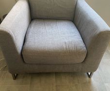 Grey Italian armchair