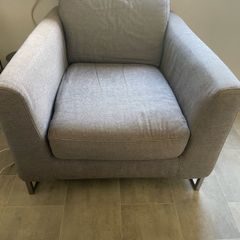 Grey Italian armchair