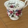 Royal Albert flower of the month May and August Image 4