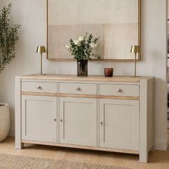 solid oak sideboard