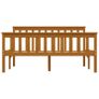 Bed Frame Honey Brown Solid Pinewood 135 x 190 cm Image 3