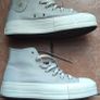 Women's Converse Chuck Taylor Lift Platform Leather High Tops  UK 6 Image 5