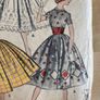 Vintage 1950s Butterick Dress Pattern Image 5